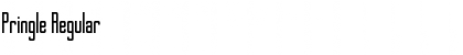 Download Pringle Regular Font Title Preview