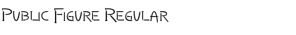 Download Public Figure Regular Font Title Preview