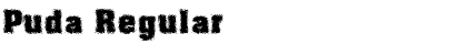 Download Puda Regular Font Title Preview