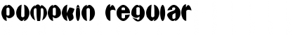 Download pumpkin Regular Font Title Preview
