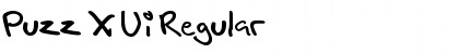 Download Puzz X Ui Regular Font Title Preview