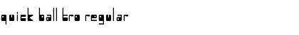 Download Quick Ball Tro Regular Font Title Preview