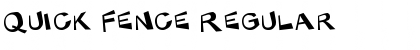 Download Quick Fence Regular Font Title Preview