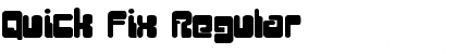 Download Quick Fix Regular Font Title Preview
