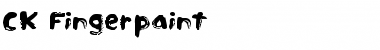 Download CK Fingerpaint Regular Font Title Preview