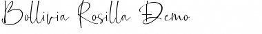 Download Bollivia Rosilla Script Regular Font Title Preview