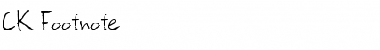 Download CK Footnote Regular Font Title Preview
