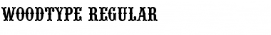 Download Woodtype Regular Font Title Preview