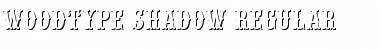 Download Woodtype-Shadow Regular Font Title Preview