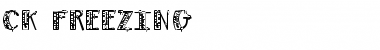 Download CK Freezing Regular Font Title Preview