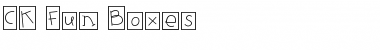 Download CK Fun Boxes Regular Font Title Preview