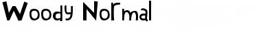Download Woody Normal Font Title Preview