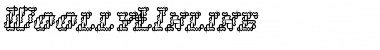 Download Woolly Inline Font Title Preview
