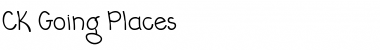 Download CK Going Places Regular Font Title Preview