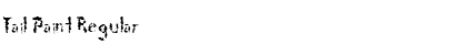 Download Tail Paint Regular Font Title Preview