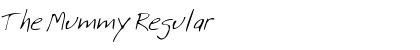 Download The Mummy Regular Font Title Preview