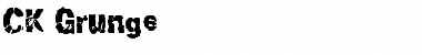 Download CK Grunge Regular Font Title Preview
