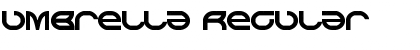 Download Umbrella Regular Font Title Preview