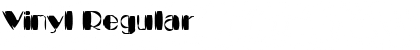 Download Vinyl Regular Font Title Preview