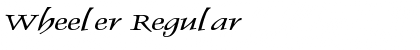 Download Wheeler Regular Font Title Preview