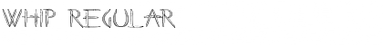 Download Whip Regular Font Title Preview