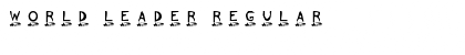 Download World Leader Regular Font Title Preview