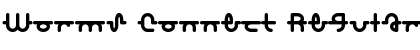 Download Worms Connect Regular Font Title Preview