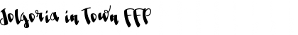 Download Jolgoria in Town FFP Font Title Preview