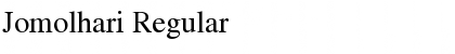 Download Jomolhari Regular Font Title Preview