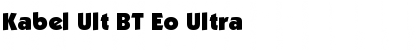 Download Kabel Ult BT Eo Ultra Font