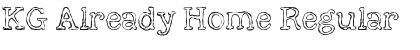 Download KG Already Home Regular Font Title Preview
