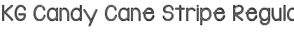 Download KG Candy Cane Stripe Regular Font Title Preview