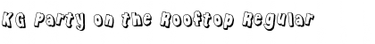 Download KG Party on the Rooftop Regular Font Title Preview