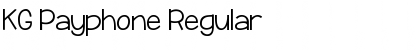 Download KG Payphone Regular Font Title Preview