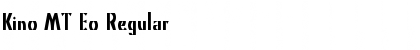 Download Kino MT Eo Regular Font Title Preview