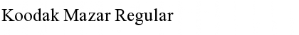 Download Koodak Mazar Regular Font Title Preview