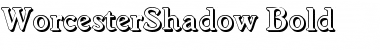 Download WorcesterShadow Bold Font Title Preview