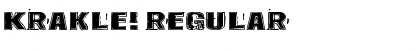 Download Krakle! Regular Font Title Preview