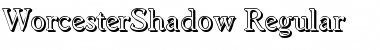 Download WorcesterShadow Regular Font Title Preview