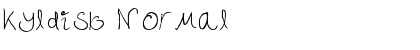 Download Kyldisk Normal Font Title Preview