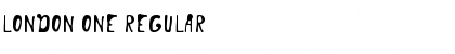 Download London One Regular Font Title Preview
