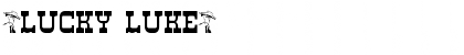 Download *Lucky Luke* Regular Font Title Preview