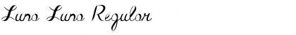 Download Luna Luna Regular Font Title Preview