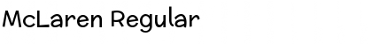 Download McLaren Regular Font