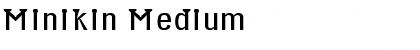 Download Minikin Medium Font