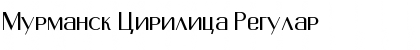 Download Murmansk Cirilica Regular Font