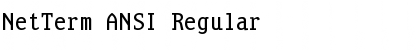 Download NetTerm ANSI Regular Font