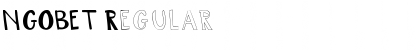 Download NGOBET Regular Font Title Preview