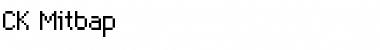 Download CK Mitbap Regular Font Title Preview