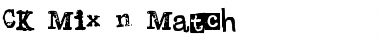 Download CK Mix n Match Regular Font Title Preview